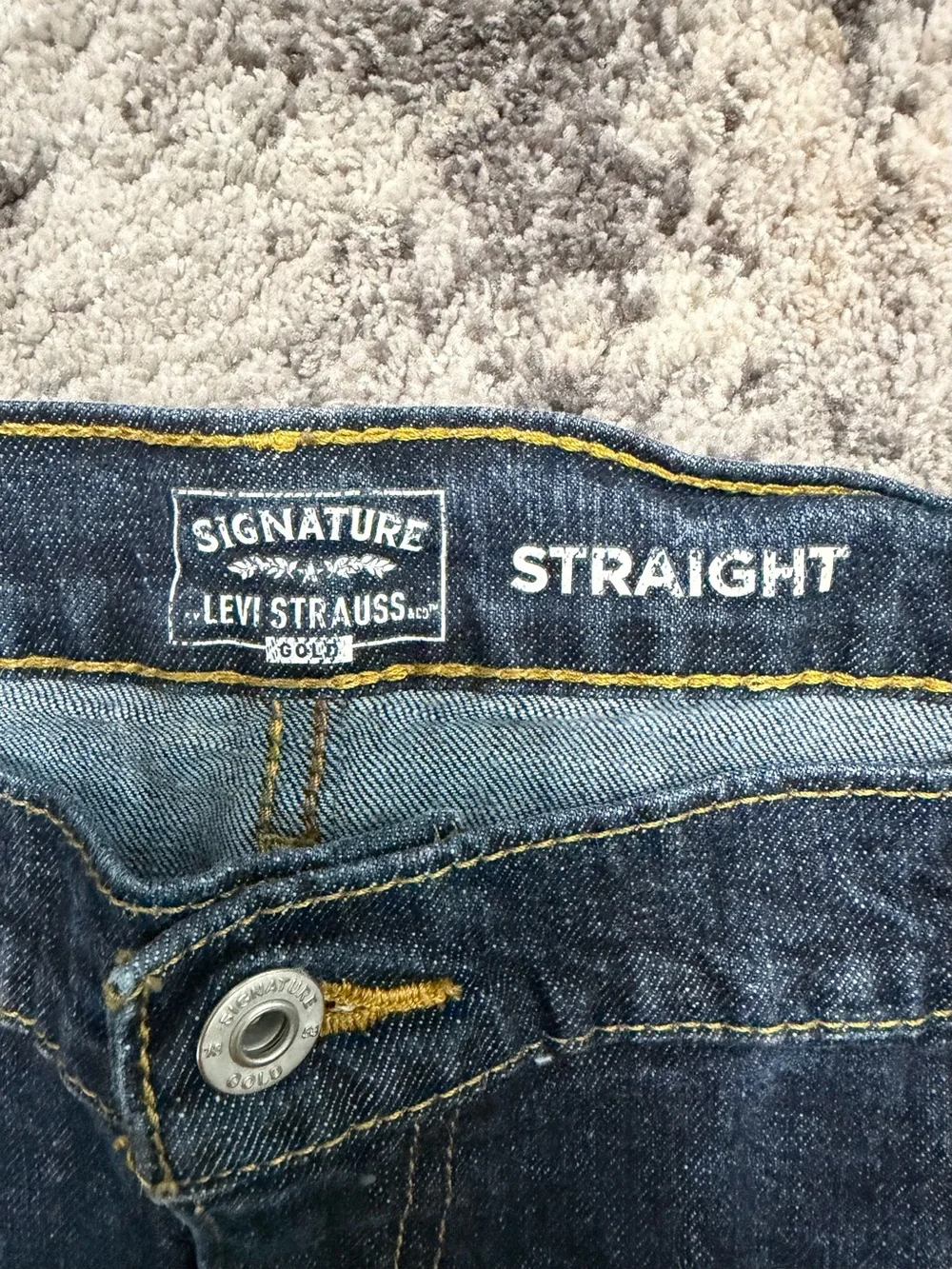 Levi's Men's Indigo Straight-Leg Jeans